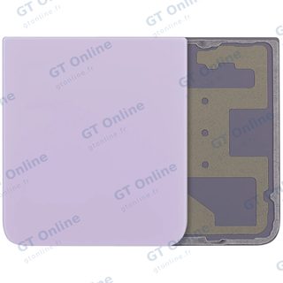 Vitre arrière pour Samsung Galaxy Z Flip 4 (compatible, violet Bora)
