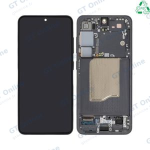 Écran Tactile Original Pulled avec Châssis (PIEC) Samsung Galaxy S25 S931 Noir Absolu