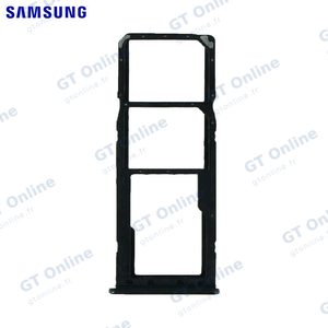 Tiroir SIM Original Samsung Galaxy A50 A505 GH98-43922A Noir