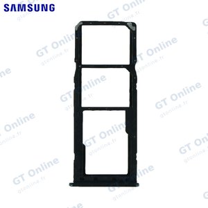 Tiroir SIM Original Samsung Galaxy A50 A505 GH98-43922A Noir