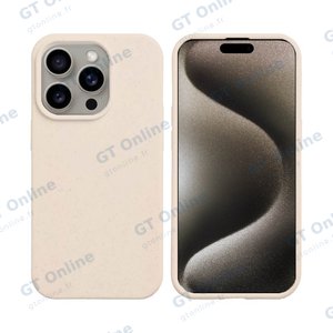 Coque Bambou Biodégradable PROTECT pour Apple iPhone 15 Pro Max (#3) Rose