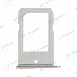 Tiroir Sim Premium Samsung Galaxy S6 Edge G925 Argent