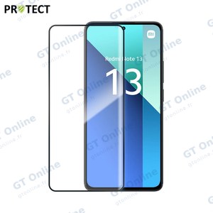 Verre Trempé Intégral PROTECT pour Xiaomi Redmi Note 13 5G/Redmi Note 13 Pro 5G/Redmi Note 13 4G Noir