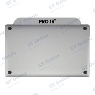 Coque inférieure pour Apple MacBook Pro 16" A2141 (2019) (origine neuve, gris sidéral)