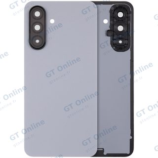 Vitre arrière pour Samsung Galaxy A17 5G (A176 / 2025) / A17 4G (A175 / 2025) (sans logo, compatible premium, gris)