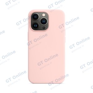 Coque Silicone Compatible pour Apple iPhone 13 Pro (#19) Or Rose