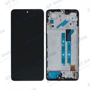 Écran Tactile Oled avec Châssis Xiaomi Redmi Note 11 Pro 4G/Redmi Note 11 Pro 5G/Poco X4 Pro 5G Noir