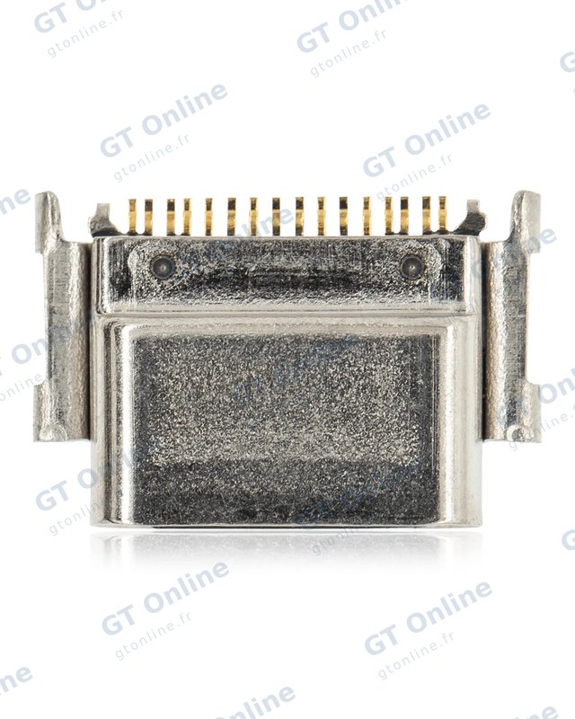 Connecteur de charge à souder — format Type C, 16 broches, 4 points de fixation (C297)
