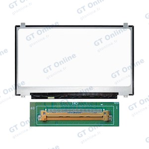 Dalle Ordinateur Portable 17.3" Slim WQHD (2560x1440) LCD TN 120Hz, eDP 40pin 25mm Gauche, Fixations Haut Bas