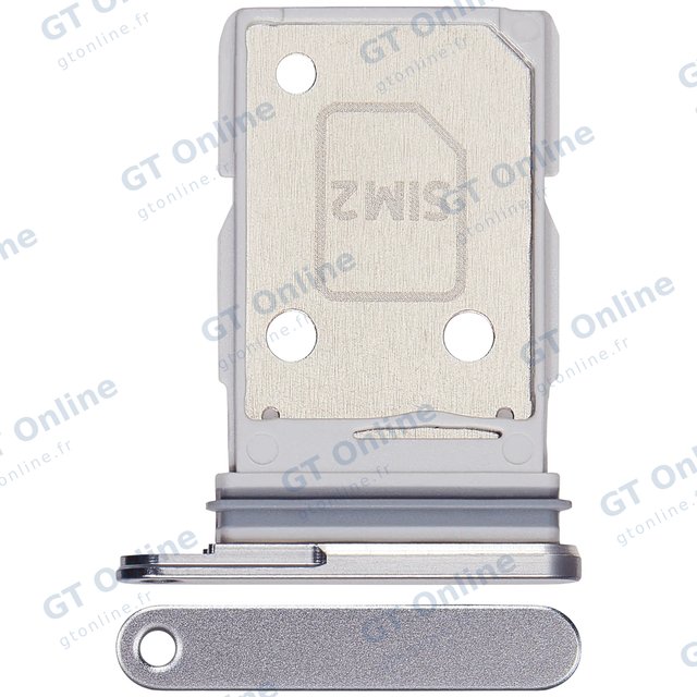Tiroir double SIM pour Samsung Galaxy S26 Ultra (S948) (Silver Shadow)