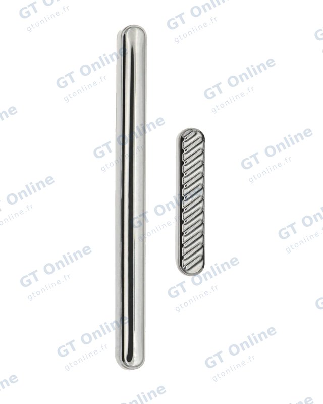 Nappe volume pour Motorola Moto G8 (XT2045-1 / 2020) / G Fast (XT2045-3 / 2020) (version US, argent)