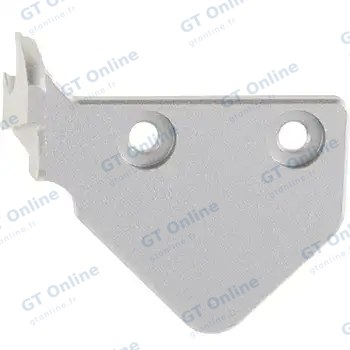Cache-charnière gauche d’écran pour Apple MacBook Pro 16" A2485 (2021) Pro / Max / A2780 (2023) (origine, argent)