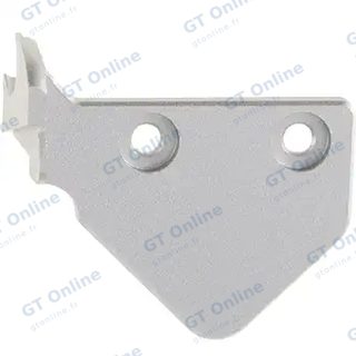 Cache-charnière gauche d’écran pour Apple MacBook Pro 16" A2485 (2021) Pro / Max / A2780 (2023) (origine, argent)