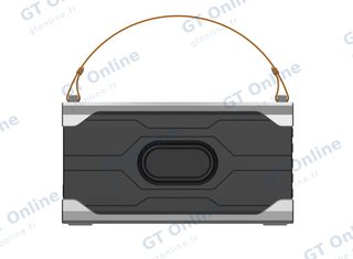 Enceinte sans fil Bluetooth JELLICO DS5 double haut-parleur avec effets lumineux — noir