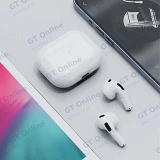Écouteurs sans fil Bluetooth intra-auriculaires JELLICO AirBlue 3 — blanc