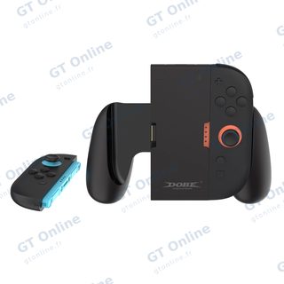 Poignée de manette avec câble de charge pour Nintendo Switch 2 DOBE TNS-3177 — noir