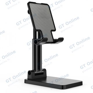 Support de bureau pliable à double axe pour smartphone JELLICO PH22 — noir