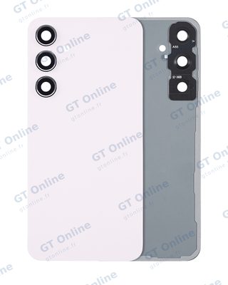 Vitre arrière pour Samsung Galaxy A55 5G (A556 / 2024) (sans logo, compatible premium, Lilac)