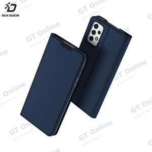 Housse de Protection Skin Pro Dux Ducis pour Samsung Galaxy A53 5G A536 Bleu