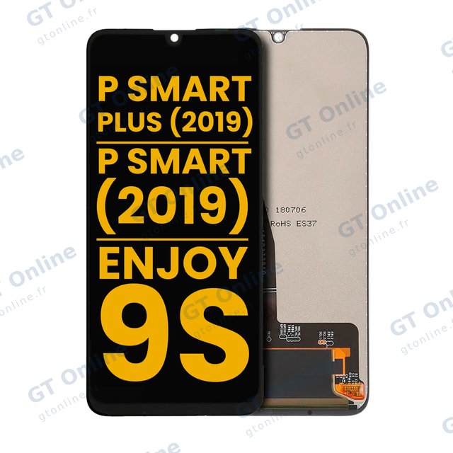 Écran LCD sans châssis pour Huawei P Smart Plus (2019) / P Smart (2019) / Enjoy 9S (reconditionné, toutes couleurs)