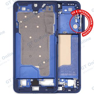 Châssis pour Samsung Galaxy S25 5G (version US & internationale, bleu marine)