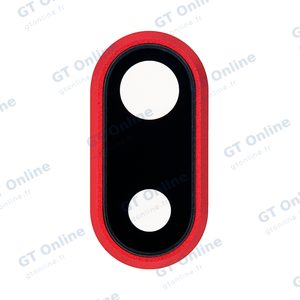 Support Lentille Apple iPhone 8 Plus Rouge