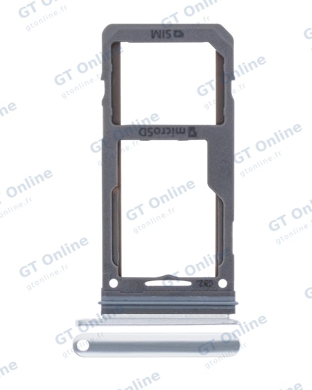 Tiroir SIM pour Samsung Galaxy S8 / S8 Plus (argent arctique)