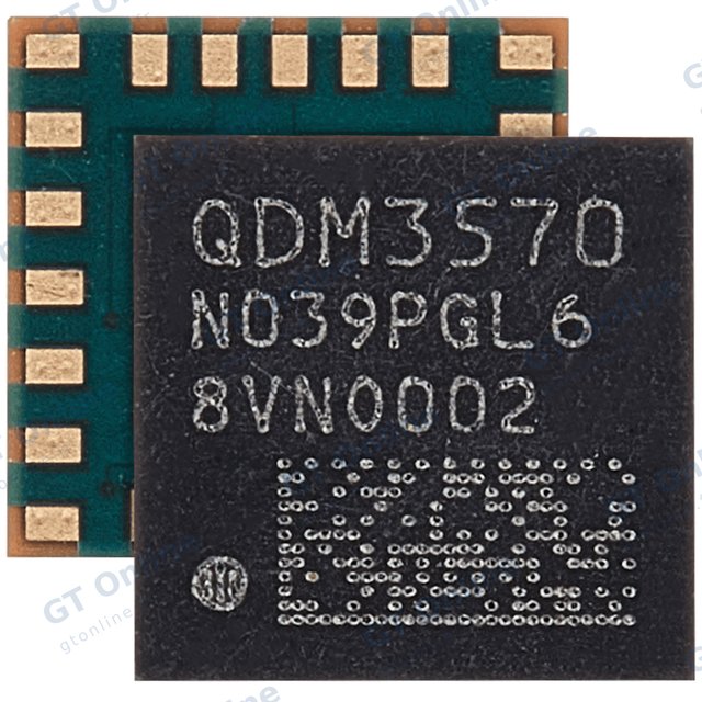 Circuit intégré commutateur et coupleur d’antenne pour Samsung Galaxy S20 FE / S21 / S21 FE (QDM3570)