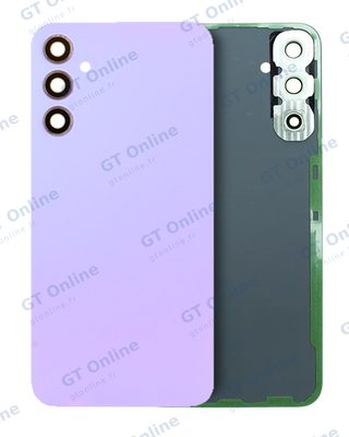 Capot arrière avec lentilles pour Samsung Galaxy A34 5G (A346 / 2023) (pack service origine, Violet) — vue 1