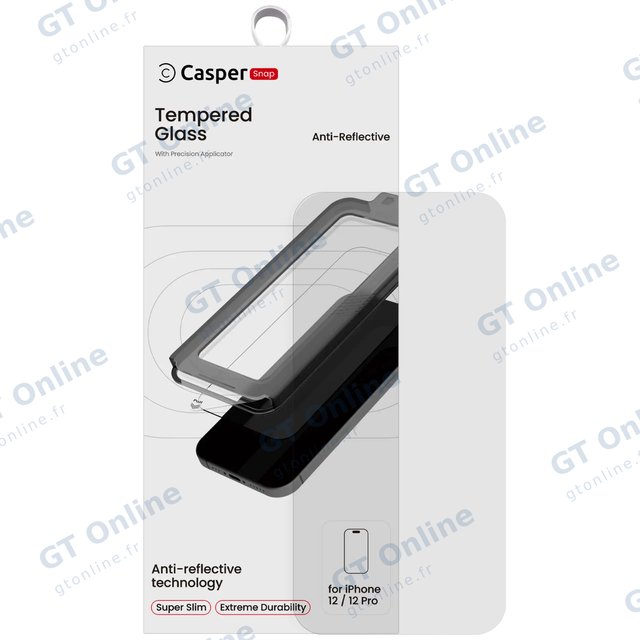 Verre trempé pour Apple iPhone 12 / 12 Pro (blister, AR Clear)