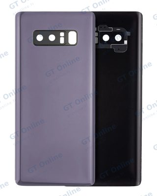 Vitre arrière pour Samsung Galaxy Note 8 (pack service origine, gris Orchid)