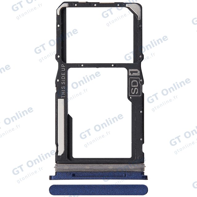 Tiroir SIM pour Motorola Moto G Play (XT2271 / 2023) (compatible, Deep Indigo)