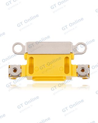 Connecteur de charge nu à souder pour Apple iPhone 14 / 14 Plus (jaune, lot de 10)