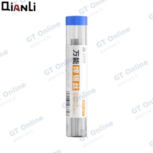 Fil à Souder Spécial Batterie QianLi MEGA-IDEA 0.8mm Universel 183° Sn63/Pb37 avec Plomb