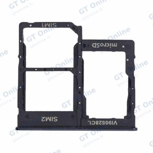 Tiroir Sim Premium Samsung Galaxy A40 A405 Noir