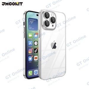 Coque de Protection Crystal Glass JMGOKIT pour Apple iPhone 11 Pro Argent