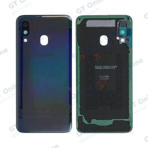 Cache Arrière Premium Samsung Galaxy A40 A405 Noir