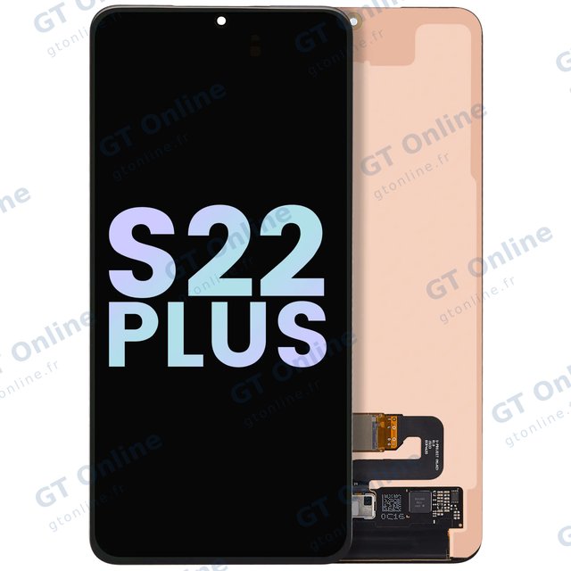 Écran OLED sans châssis pour Samsung Galaxy S22 Plus 5G (pack service origine, toutes couleurs)
