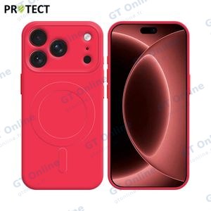 Coque de Protection MagSafe IZ001 PROTECT pour Apple iPhone 17 Pro/iPhone 18 Pro Rouge