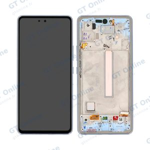 Écran Tactile Oled avec Châssis Samsung Galaxy A53 5G A536 Bleu