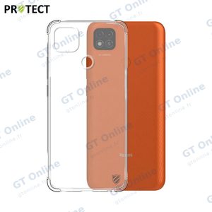 Coque Silicone Renforcée PROTECT pour Xiaomi Redmi 9C NFC Transparent