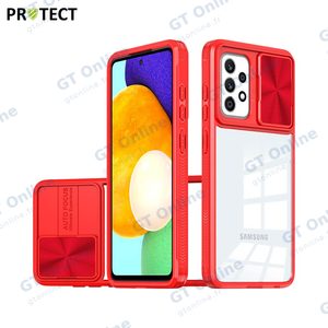Coque de Protection IE027 PROTECT pour Samsung Galaxy A52 5G A526/Galaxy A52 4G A525 Rouge