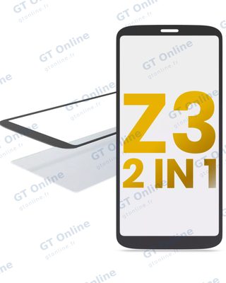 Vitre d’écran avec OCA pour Motorola Moto Z3 (XT1929-17 / 2018)