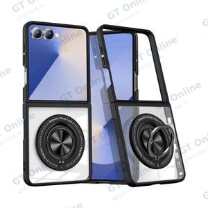 Coque de Protection Magnétique avec Bague 360° Z-FL3 Samsung Galaxy Z Flip 8 F776 Noir