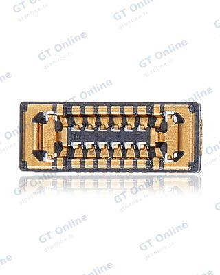 Connecteur FPC de capteur de lumière ambiante à souder pour Apple iPhone 15 Pro / 15 Pro Max (12 Pin)