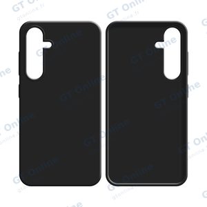 Coque Silicone Compatible pour Samsung Galaxy A14 5G A146P/Galaxy A14 4G A145 (#3) Noir — vue 2
