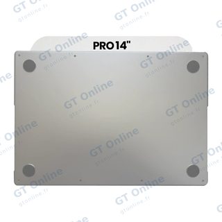Coque inférieure pour Apple MacBook Pro 14" A2442 (2021) (origine neuve, argent)