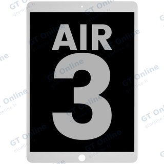 Écran pour Apple iPad Air 3 (origine d'occasion, blanc)