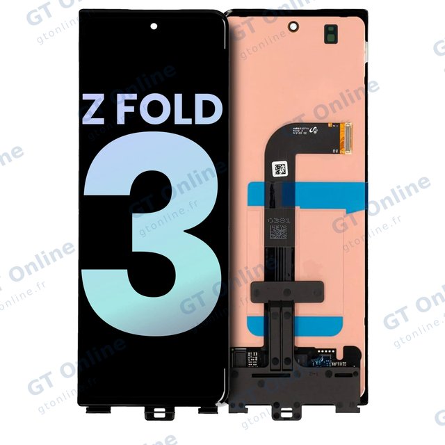 Écran OLED extérieur pour Samsung Galaxy Z Fold 3 5G (pack service origine, toutes couleurs)