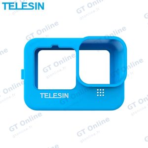 Coque Silicone TELESIN GP-HER-041-BL pour GoPro 11, 10 & 9 Bleu